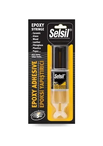 Selsil Epoksi Yapıştırıcı Genel Kullanım 28 Gr